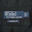 画像2: 90's Polo Ralph Lauren S/S オープンカラーシャツ “CLASSIC FIT / BLACK” (2)