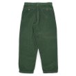 画像2: Late 90's Eddie Bauer 2タック 太畝コーデュロイトラウザー "W34 L30 / GREEN" (2)