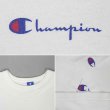 画像3: 90's Champion スクリプトロゴ Tシャツ "WHITE / MADE IN USA" (3)