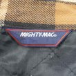 画像2: 80's MIGHTY-MAC キルティングライナー ヘビーネルシャツ “BROWN × BLACK Plaid” (2)