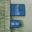 画像4: 90's Polo Ralph Lauren 2タック 細畝コーデュロイトラウザー "HAMMOND PANT / OLIVE" (4)