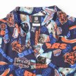 画像3: 00's NFL "CHICAGO BEARS" S/S レーヨン オープンカラーシャツ (3)