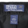 画像3: 90's Polo Ralph Lauren ノータック 細畝コーデュロイトラウザー "BLACK / STRETCH" (3)