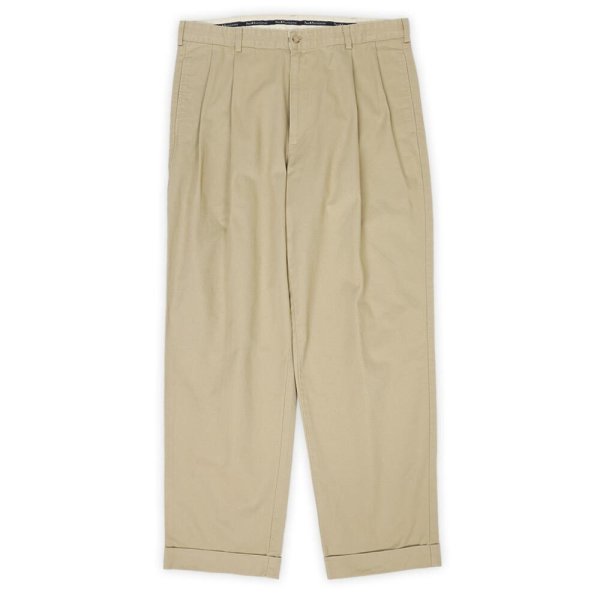 画像1: 90's Polo Ralph Lauren 2タック チノトラウザー "HAMMOND PANT / MADE IN USA" (1)