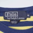 画像2: 90-00's Polo Ralph Lauren ボーダーTシャツ "YELLOW×NAVY" (2)