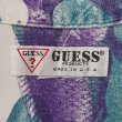 画像2: 90's GUESS S/S 総柄 レギュラーカラーシャツ "MADE IN USA" (2)