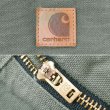 画像4: 00's Carhartt ダックペインターパンツ "MOSS GREEN" (4)