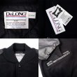 画像3: 90's DeLONG レザー切り替え スタジャン “ALL BLACK / DEADSTOCK” (3)