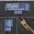 画像4: 90's Polo Ralph Lauren 2タック チノトラウザー “HAMMOND PANT / BLACK” (4)