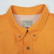 画像4: 00's L.L.Bean ナイロンフィッシングシャツ "MANGO ORANGE" (4)