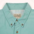 画像4: 00's L.L.Bean ナイロンフィッシングシャツ "TIFFANY BLUE" (4)