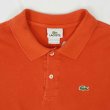 画像3: 90-00's LACOSTE ポロシャツ "DESIGNED IN FRANCE / ORANGE" (3)