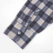 画像4: 80's Highlander Flannnel by BUD BERMA プリントネルシャツ "Navy Plaid" (4)