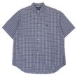 画像1: 90's Polo Ralph Lauren S/S ボタンダウンシャツ “Seersucker / BLAKE” (1)