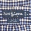 画像2: 90's Polo Ralph Lauren S/S ボタンダウンシャツ “Seersucker / BLAKE” (2)