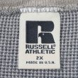 画像2: 90's RUSSELL コットンピケ スウェット "MADE IN USA / BROWN" (2)