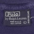 画像2: 90's Polo Ralph Lauren L/S ポケットTシャツ "MADE IN USA / FADE NAVY" (2)