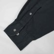 画像4: 00's PERRY ELLIS バンドカラーシャツ “BLACK” (4)