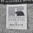 画像2: 90's RUSSELL コットンピケ Vネックスウェット "MADE IN USA / GRAY" (2)