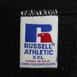 画像2: 90's RUSSELL 前V カラーブロックスウェット "MADE IN USA / size XXL" (2)