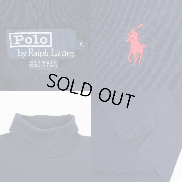 90's Polo Ralph Lauren L/S タートルネックカットソー “MADE IN USA