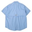 画像2: 00's Columbia PFG S/S アングラーシャツ “BLUE” (2)