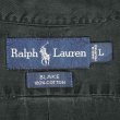 画像2: 90's Polo Ralph Lauren ボタンダウンシャツ "BLACK / BLAKE" (2)
