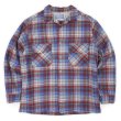 画像1: 70's Pendleton オープンカラー ウールシャツ "MADE IN USA / Burgundy Plaid" (1)