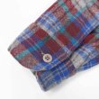 画像4: 70's Pendleton オープンカラー ウールシャツ "MADE IN USA / Burgundy Plaid" (4)