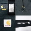 画像2: 00's Carhartt 袖プリント スウェットパーカー (2)