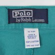 画像4: 90's Polo Ralph Lauren 2タック チノショーツ "SEA GREEN" (4)