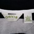 画像2: 90's ORVIS ボーダー柄 ポロシャツ (2)