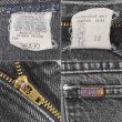 画像4: 90's Lee 208-5508 ブラックデニムパンツ "MADE IN USA / W36 L30" (4)