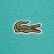 画像3: 90's LACOSTE ポロシャツ “DESIGNED IN FRANCE / TURQUOISE BLUE” (3)