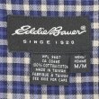 画像2: 00's Eddie Bauer ボタンダウンシャツ “Navy Plaid” (2)