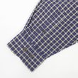 画像4: 00's Eddie Bauer ボタンダウンシャツ “Navy Plaid” (4)