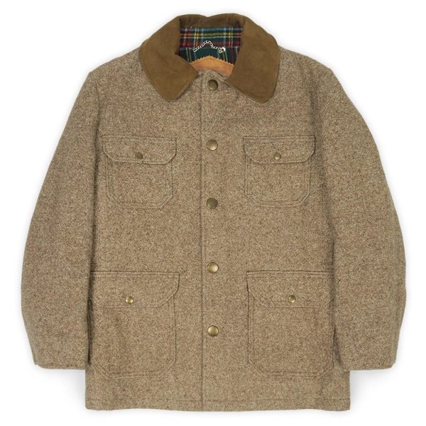 画像1: Early 80's WOOLRICH ウールツイード クルーザージャケット (1)