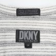 画像2: 90's DKNY マルチストライプ柄 バンドカラーネルシャツ (2)