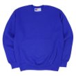 画像1: 90's RUSSELL ブランクスウェット “NO WASH / BLUE / MADE IN USA” (1)