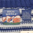 画像2: 90's HIGH SIERRA 総柄 コットンニット (2)