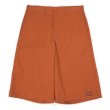 画像1: 00's Dickies ワークショーツ "ORANGE" (1)