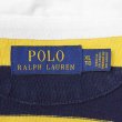 画像2: 00's Polo Ralph Lauren ボーダー柄 ラガーシャツ “NAVY × YELLOW” (2)