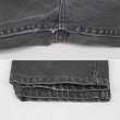 画像5: 90's Levi's 512 ブラックデニムパンツ "MADE IN USA / W33 L30" (5)