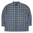 画像1: 90-00's Dickies ワークシャツ "BLUE Plaid" (1)