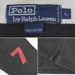 画像2: 90's Polo Ralph Lauren ラガーシャツ "BLACK / Old English Logo" (2)