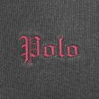 画像3: 90's Polo Ralph Lauren ラガーシャツ "BLACK / Old English Logo" (3)