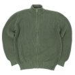 画像1: 00's L.L.Bean コットンドライバーズニット "OLIVE" (1)