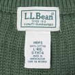 画像2: 00's L.L.Bean コットンドライバーズニット "OLIVE" (2)