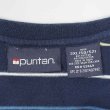 画像2: 90's PURITAN マルチボーダー ポケットTシャツ “NAVY base” (2)