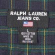 画像2: 90's RALPH LAUREN JEANS フランネル ボタンダウンシャツ (2)